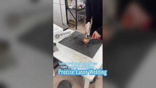 Demonstration of Laser Welding Machine for Welding Metal Sheets